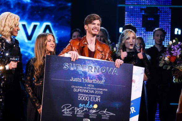Raksta attēls - LTV konkursā Supernova 2016 uzvar Justs