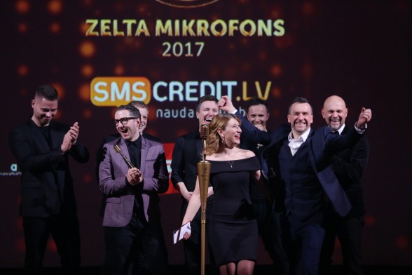 Raksta attēls - Apskati Zelta Mikrofons 2017 uzvarētājus (FOTO)