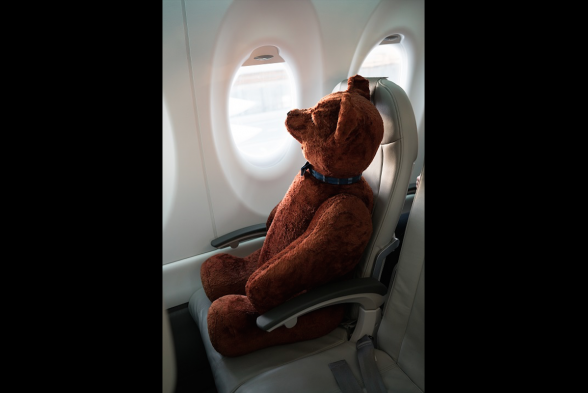 Raksta attēls - Imanta Ziedoņa Lācis Andrejs Upīts pēc 52 gadu pārtraukuma sēžas lidmašīnā