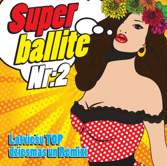Raksta attēls - Saulaina latviešu deju mūzika un pazīstamu dziesmu remiksi izlasē “Super Ballīte Nr. 2” 