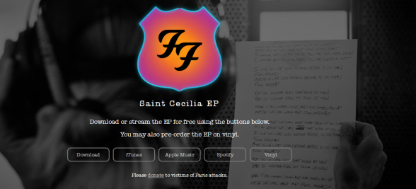 Raksta attēls - Foo Fighters publisko EP un ļauj to lejupielādēt bez maksas