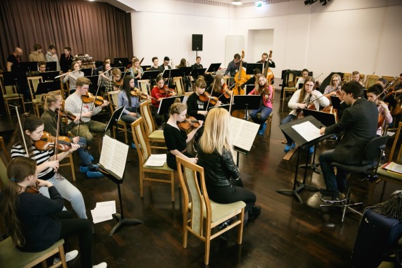 Raksta attēls - Latvijas Simtgades jauniešu orķestris uzsāk darbību